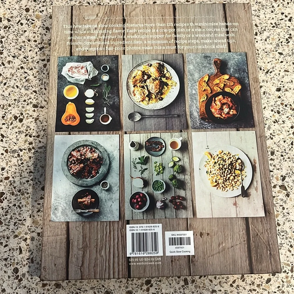 Williams Sonoma Quick Slow Cooker Recipe Book